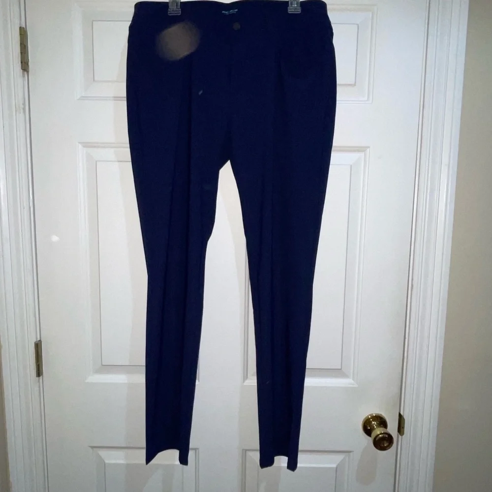 Peter Millar Men's Navy Blue Bingham Performance Pants 35x32 NWT - Picture 5 of 10